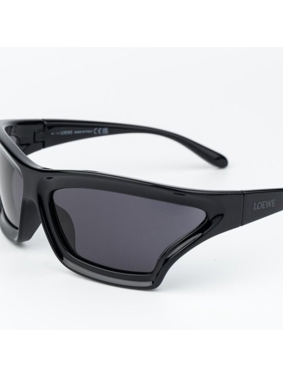 Loewe Women Sunglasses Black Smoke Wraparound LW40143U 01A NEW AUTHENTIC main image 10